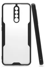 Newface Xiaomi Redmi Note 8 Pro Kılıf Platin Silikon - Siyah