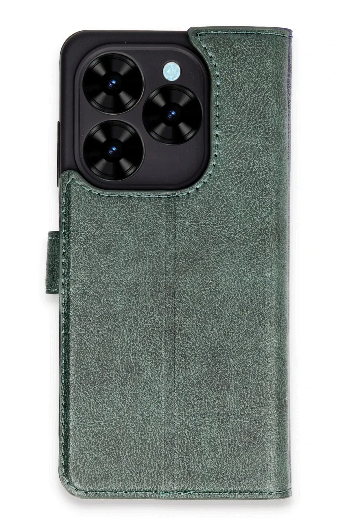 Newface Tecno Spark Go 2024 Kılıf Trend S Plus Kapaklı Kılıf - Yeşil