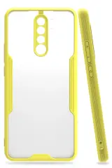 Newface Xiaomi Redmi Note 8 Pro Kılıf Platin Silikon - Sarı