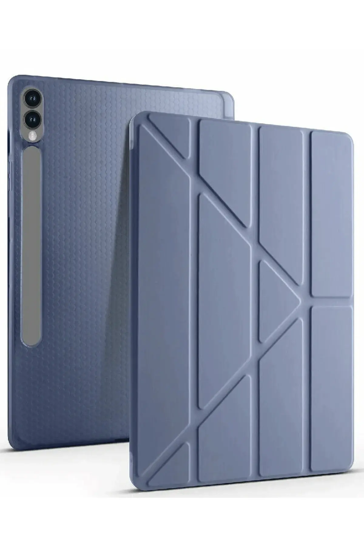 Newface Samsung Galaxy X610 Tab S9 FE Plus 12.4 Kılıf Kalemlikli Mars Tablet Kılıfı - Lavender