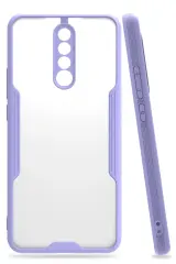 Newface Xiaomi Redmi Note 8 Pro Kılıf Platin Silikon - Lila