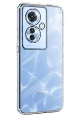 Newface Oppo Reno 11F Kılıf Lüx Şeffaf Silikon