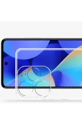 Newface Tecno Spark Go 2024 Kılıf Lüx Şeffaf Silikon