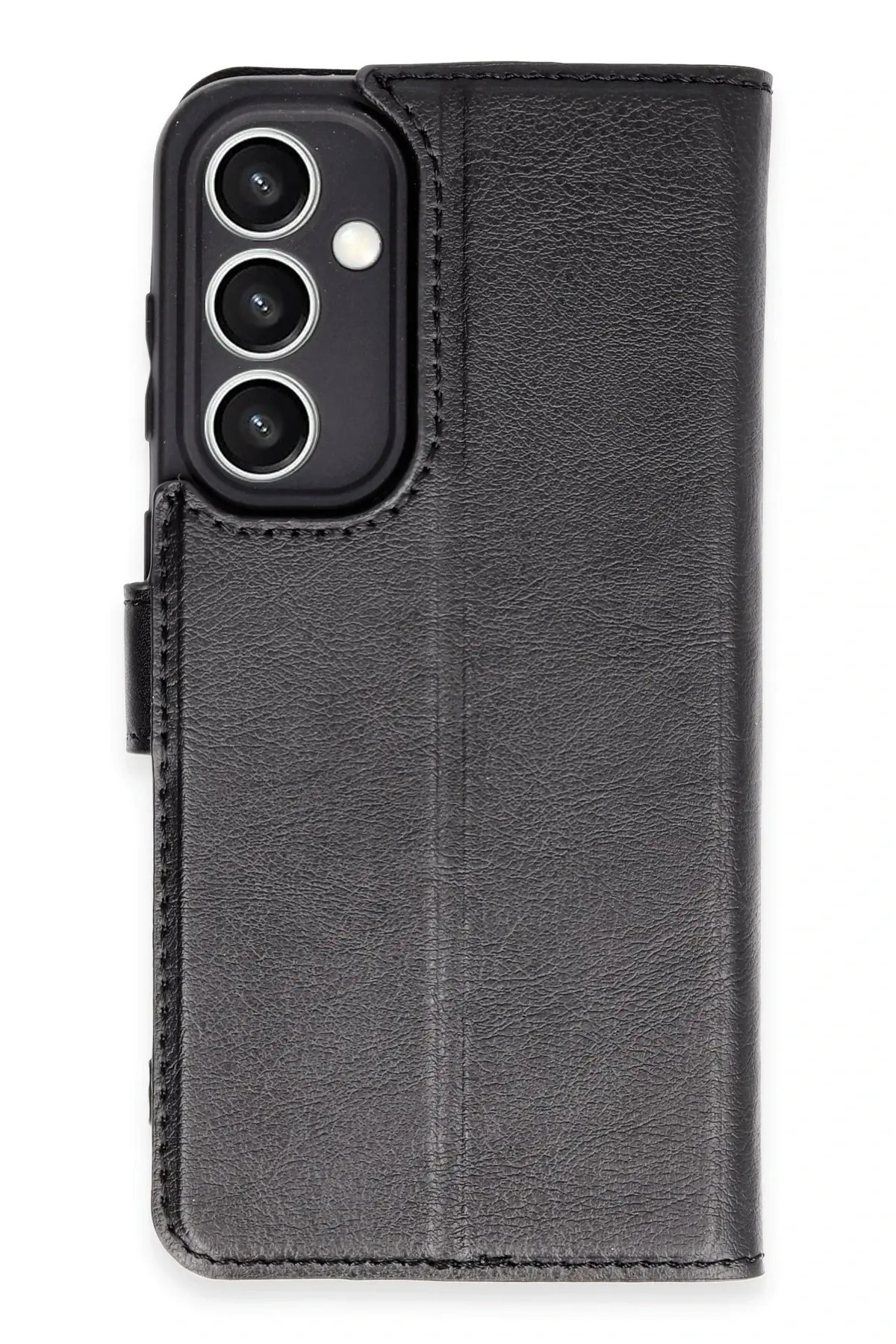 Newface Samsung Galaxy S23 FE Kılıf Trend S Plus Kapaklı Kılıf - Siyah