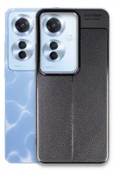 Newface Oppo Reno 11F Kılıf Auto Focus Kapak - Siyah