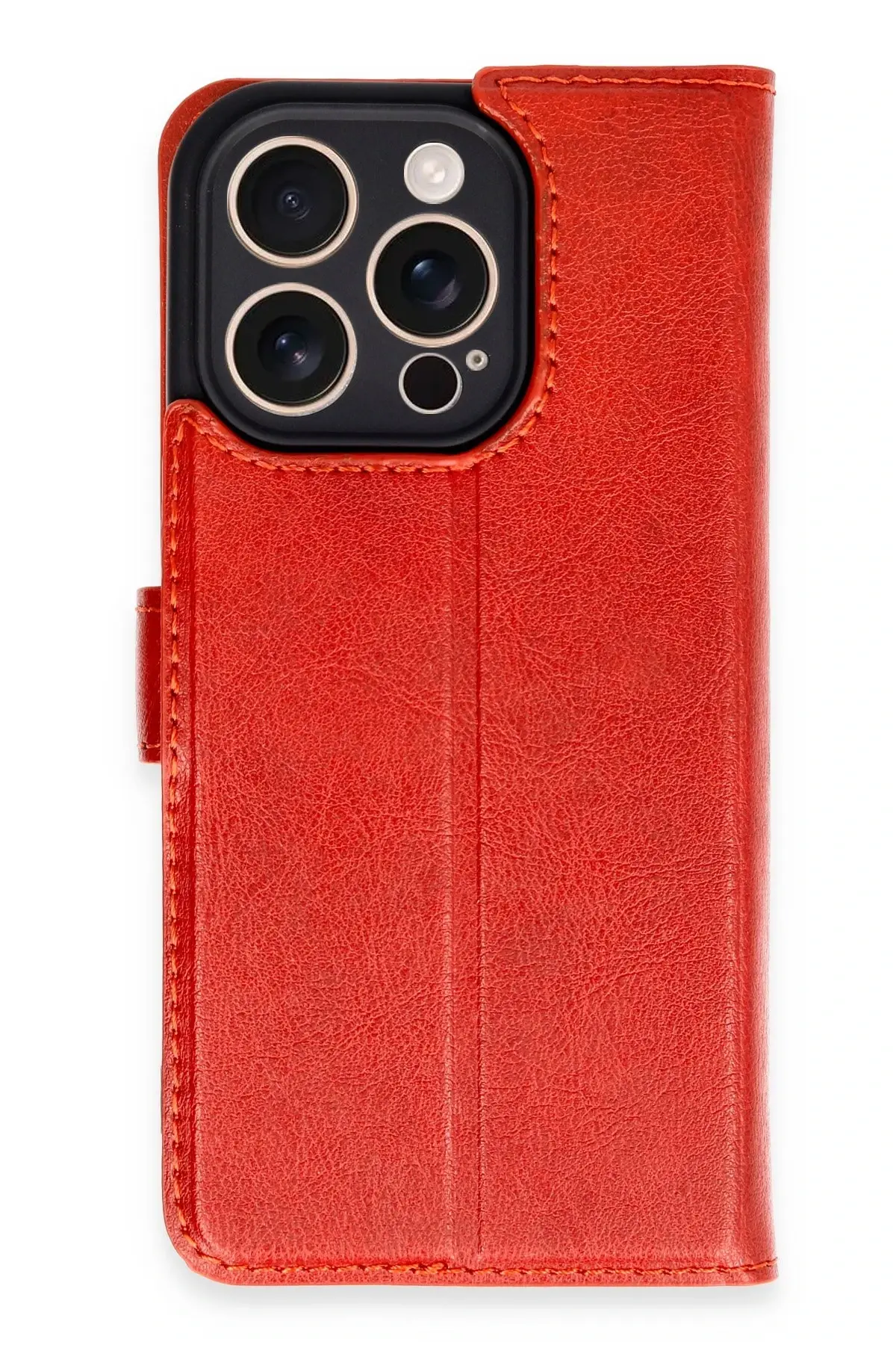 Newface iPhone 16 Pro Kılıf Trend S Plus Kapaklı Kılıf - Kırmızı