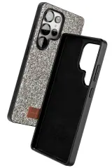 Onegif Samsung Galaxy S25 Ultra Bright Simli Kapak - Gold