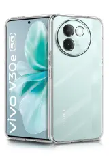 Newface Vivo V30e Kılıf Lüx Şeffaf Silikon