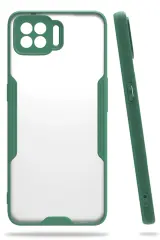 Newface Oppo A73 Kılıf Platin Silikon - Yeşil