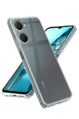 Newface Vivo Y18 Kılıf Lüx Şeffaf Silikon
