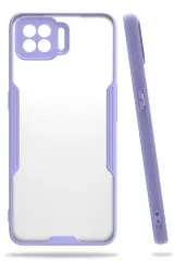 Newface Oppo A73 Kılıf Platin Silikon - Lila