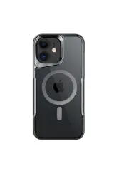 Newface iPhone 11 Kılıf Boyi Magsafe Silikon Kapak - Titan Gri