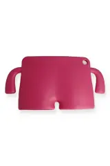 Newface Samsung Galaxy Tab A9 Plus Kılıf Karakter Tablet Silikon - Pembe