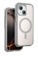 Onegif Apple iPhone 15 Hulk Magsafe Kapak - Titan Gri