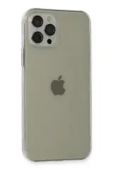 Newface iPhone 12 Pro Kılıf Fly Lens Silikon - Şeffaf