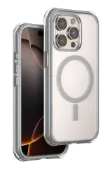 Onegif Apple iPhone 15 Pro Max Hulk Magsafe Kapak - Titan Gri