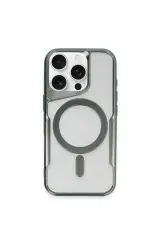 Newface iPhone 11 Pro Max Kılıf Boyi Magsafe Silikon Kapak - Yeşil