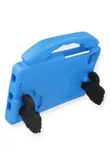 Newface Samsung Galaxy T870 Tab S7 11 Kılıf Like Stantlı Tablet Silikon - Mavi