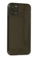 Newface iPhone 11 Pro Kılıf Fly Lens Silikon - Siyah