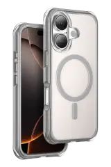 Onegif Apple iPhone 16 Hulk Magsafe Kapak - Titan Gri