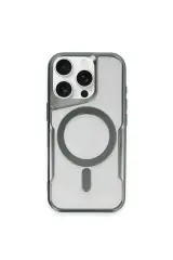 Newface iPhone 12 Kılıf Boyi Magsafe Silikon Kapak - Yeşil