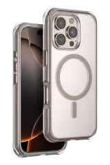 Onegif Apple iPhone 16 Pro Max Hulk Magsafe Kapak - Çöl Titanyum