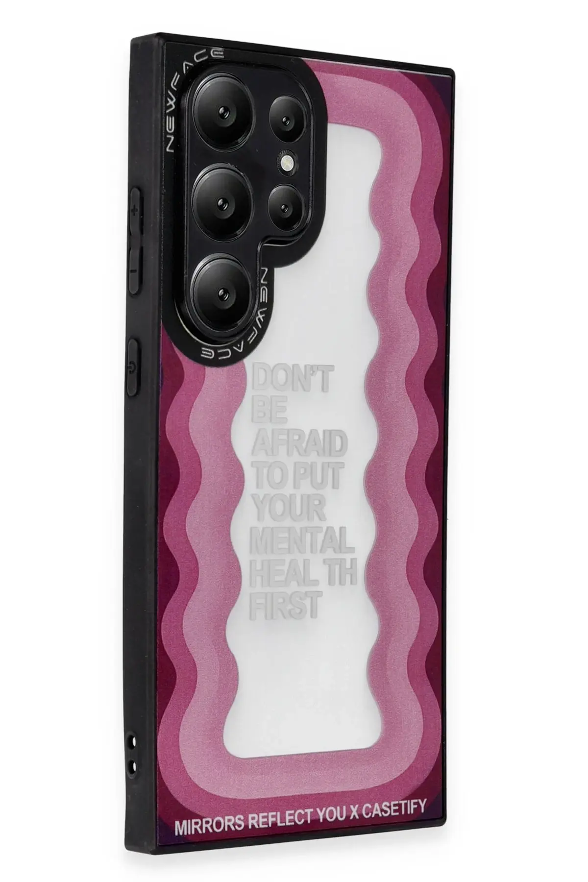 Newface Samsung Galaxy S24 Ultra Kılıf Mirror Desenli Kapak - Mirror - 11