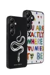 Newface Samsung Galaxy A15 4G Kılıf Mirror Desenli Kapak - Mirror - 2