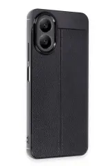 Newface Oppo A38 Kılıf Auto Focus Kapak - Siyah