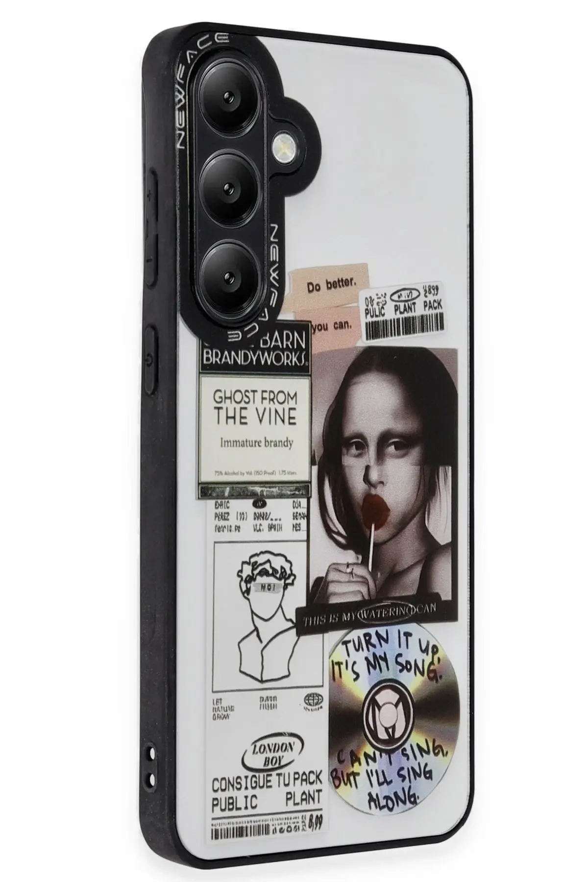 Newface Samsung Galaxy A25 5G Kılıf Mirror Desenli Kapak - Mirror - 2