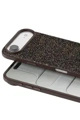 Onegif Apple iPhone 17 Air Bright Simli Kapak - Gold