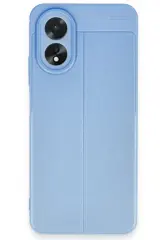 Newface Oppo A38 Kılıf Auto Focus Kapak - Mavi