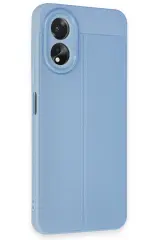 Newface Oppo A38 Kılıf Auto Focus Kapak - Mavi