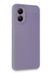 Newface Oppo A38 Kılıf Auto Focus Kapak - Lila