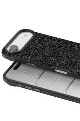 Onegif Apple iPhone 17 Air Bright Simli Kapak - Siyah