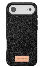 Onegif Apple iPhone 17 Air Bright Simli Kapak - Siyah