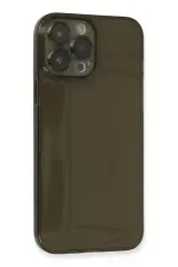 Newface iPhone 13 Pro Kılıf Fly Lens Silikon - Siyah