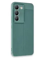 Newface Vivo V30 Lite 4G Kılıf Auto Focus Kapak - Koyu Yeşil