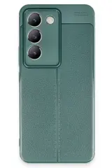 Newface Vivo V30 Lite 4G Kılıf Auto Focus Kapak - Koyu Yeşil