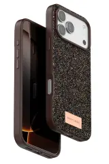 Onegif Apple iPhone 17 Pro Max Bright Simli Kapak - Gold