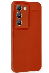 Newface Vivo V30 Lite 4G Kılıf Auto Focus Kapak - Kırmızı