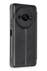 Newface Xiaomi Redmi A3 4G Kılıf Flip Cover - Siyah