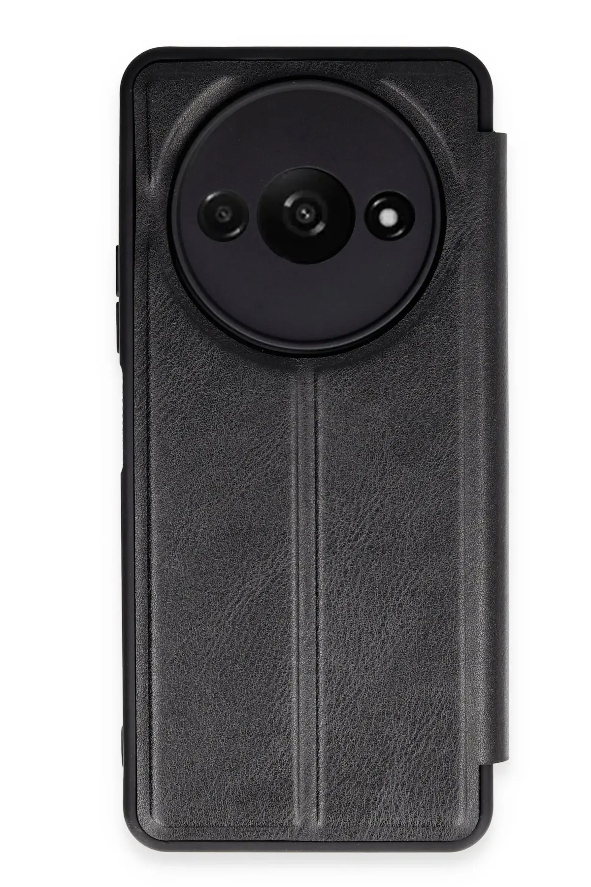 Newface Xiaomi Redmi A3 4G Kılıf Flip Cover - Siyah