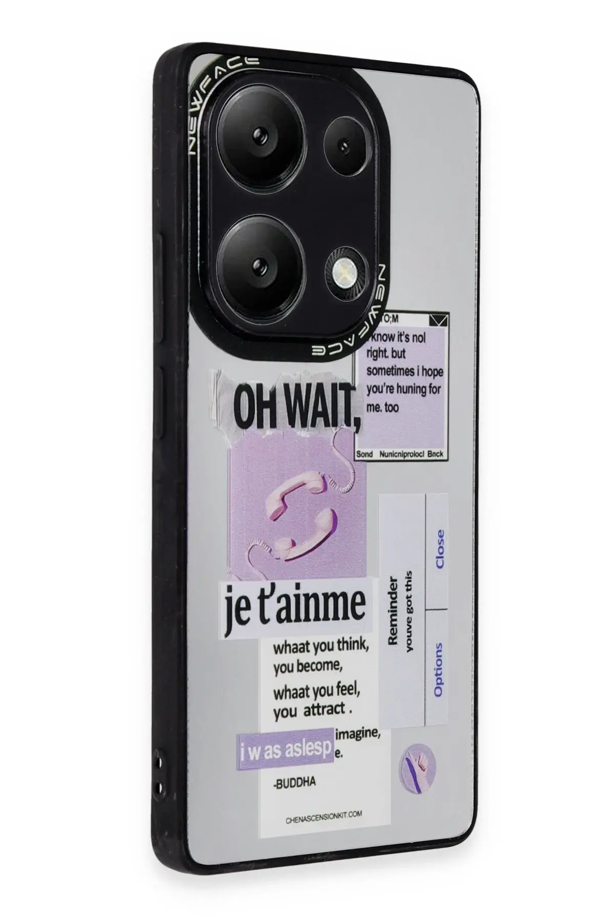 Newface Xiaomi Redmi Note 13 Pro 5G Kılıf Mirror Desenli Kapak - Mirror - 4