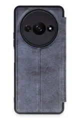 Newface Xiaomi Redmi A3 4G Kılıf Flip Cover - Lacivert