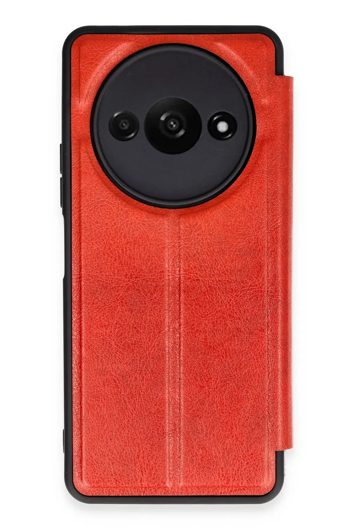 Newface Xiaomi Redmi A3 4G Kılıf Flip Cover - Kırmızı