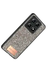 Onegif Xiaomi Mi 14T Pro Bright Simli Kapak - Gold