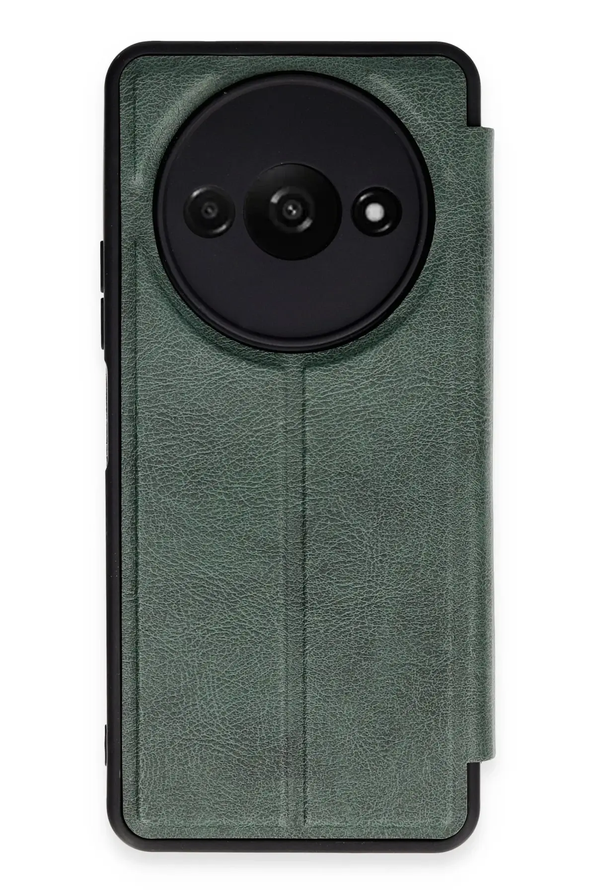 Newface Xiaomi Redmi A3 4G Kılıf Flip Cover - Koyu Yeşil