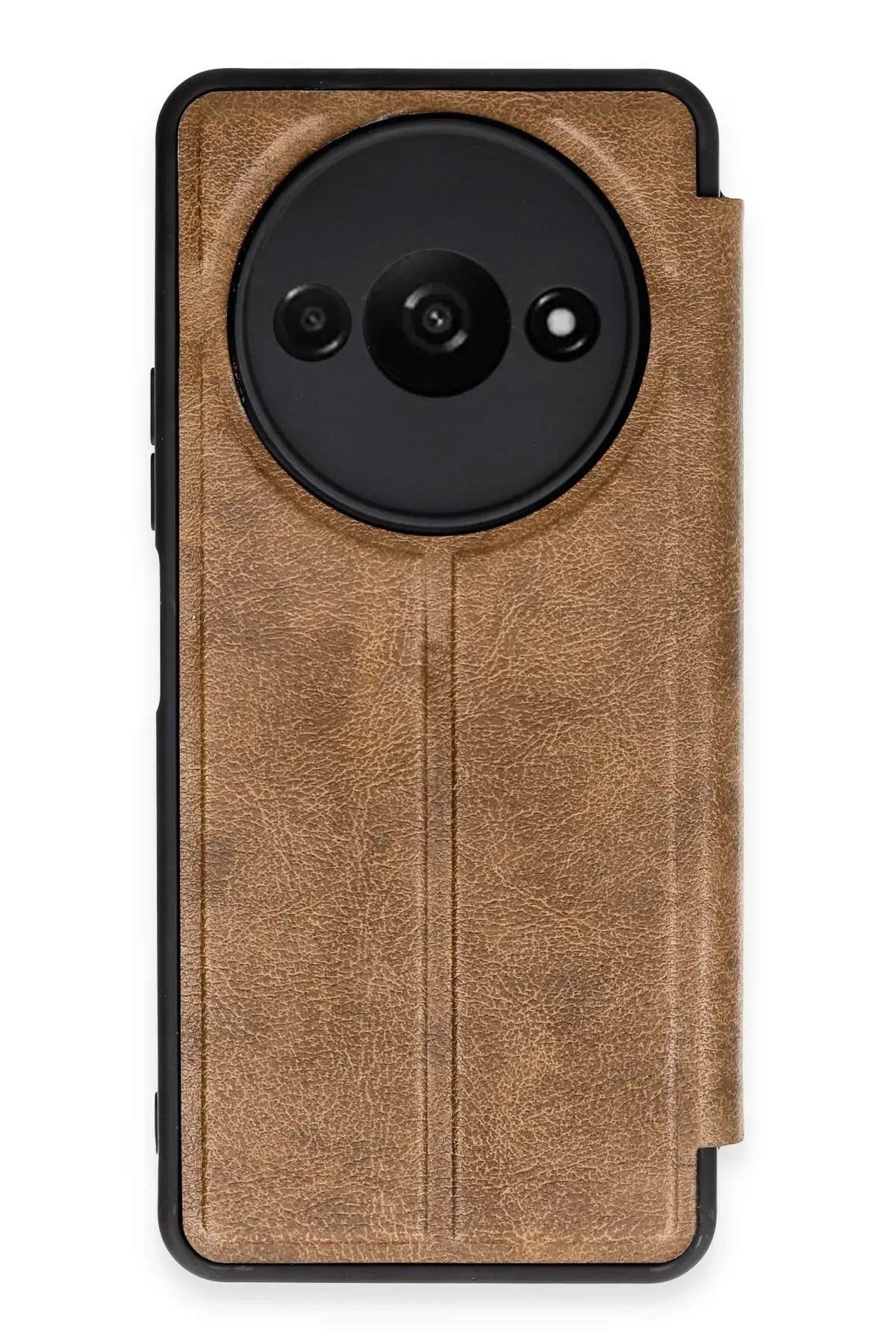 Newface Xiaomi Redmi A3 4G Kılıf Flip Cover - Taba