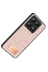 Onegif Xiaomi Mi 14T Pro Bright Simli Kapak - Pembe